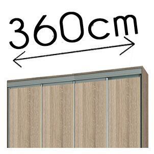 360cm