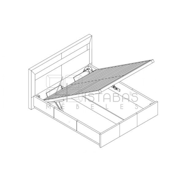 Кровать 160 BTLO019 - 160 см