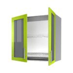 Верхний кухонный шкаф с сушкой для посуды 72cm GTGL7235 - Virtuves mēbeles GTGL