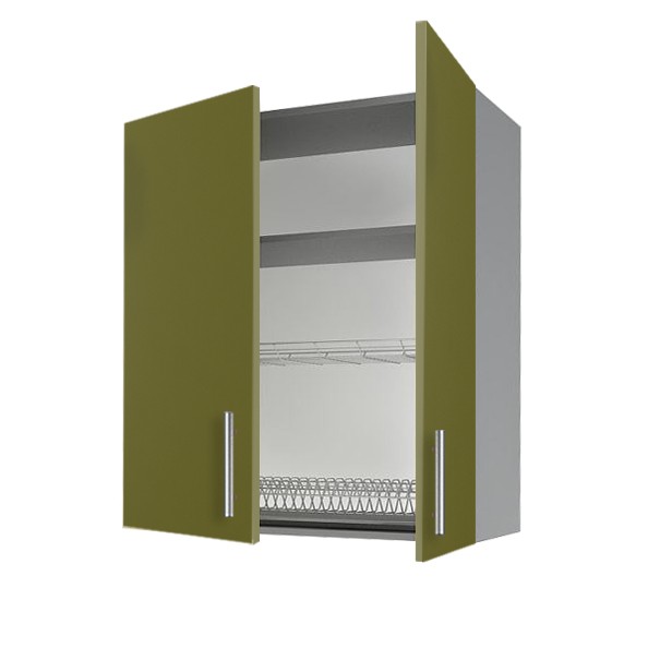 Верхний кухонный шкаф с сушкой для посуды 92cm GTEL9232