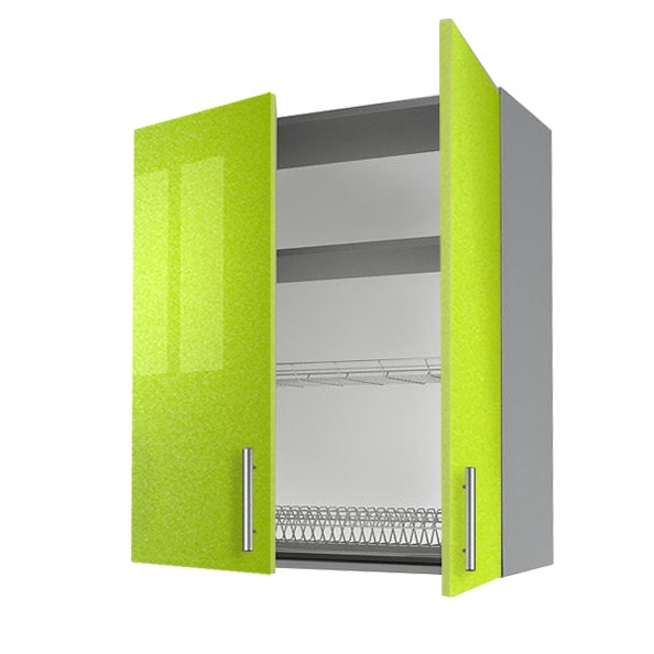 Верхний кухонный шкаф с сушкой для посуды 92cm GTGL9234 - Virtuves mēbeles GTGL