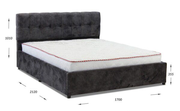 Auduma gulta 160×200 cm GTMG4304 - Guļamistaba