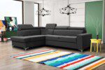 Kreisais stūra dīvāns ASD5171 - Mīkstās mēbeles