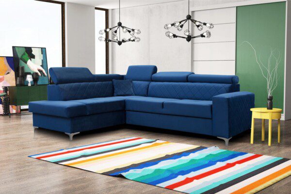 Угловой диван (левый) ASD5171 - Stūra dīvāni