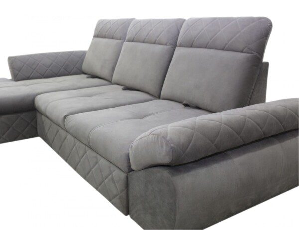 Угловой диван (левый) ASD5195 - Stūra dīvāni
