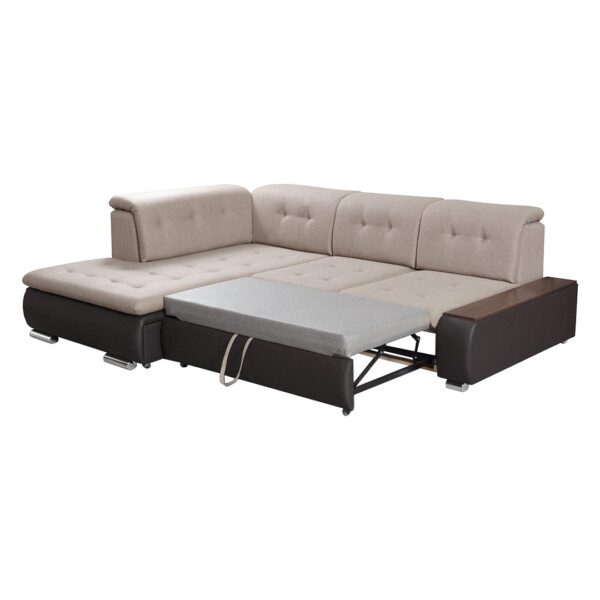 Угловой диван (левый) ASD5201 - Stūra dīvāni