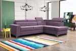 Угловой диван (правый) ASD5172 - Stūra dīvāni