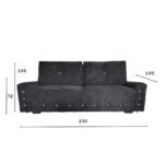 Izvelkams dīvāns MR74001 - Mīkstās mēbeles
