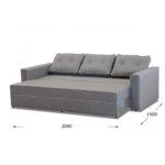 Dīvāns gulta GTMM4122 - Mīkstās mēbeles