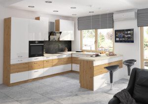 Верхний кухонный шкаф Arta 25 90 см