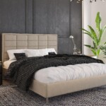 Кровать с мягким изголовьем GTMG4302 - Спальня