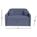 Dīvāns – gulta Bambini - Soro 76 - Mīkstās mēbeles