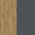 Artisan oak / Graphite grey