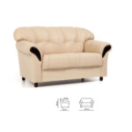 Кожаный диван PAK1102 - Кожаные диваны и кресла