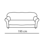Ādas dīvāns PAK1103 - Mīkstās mēbeles