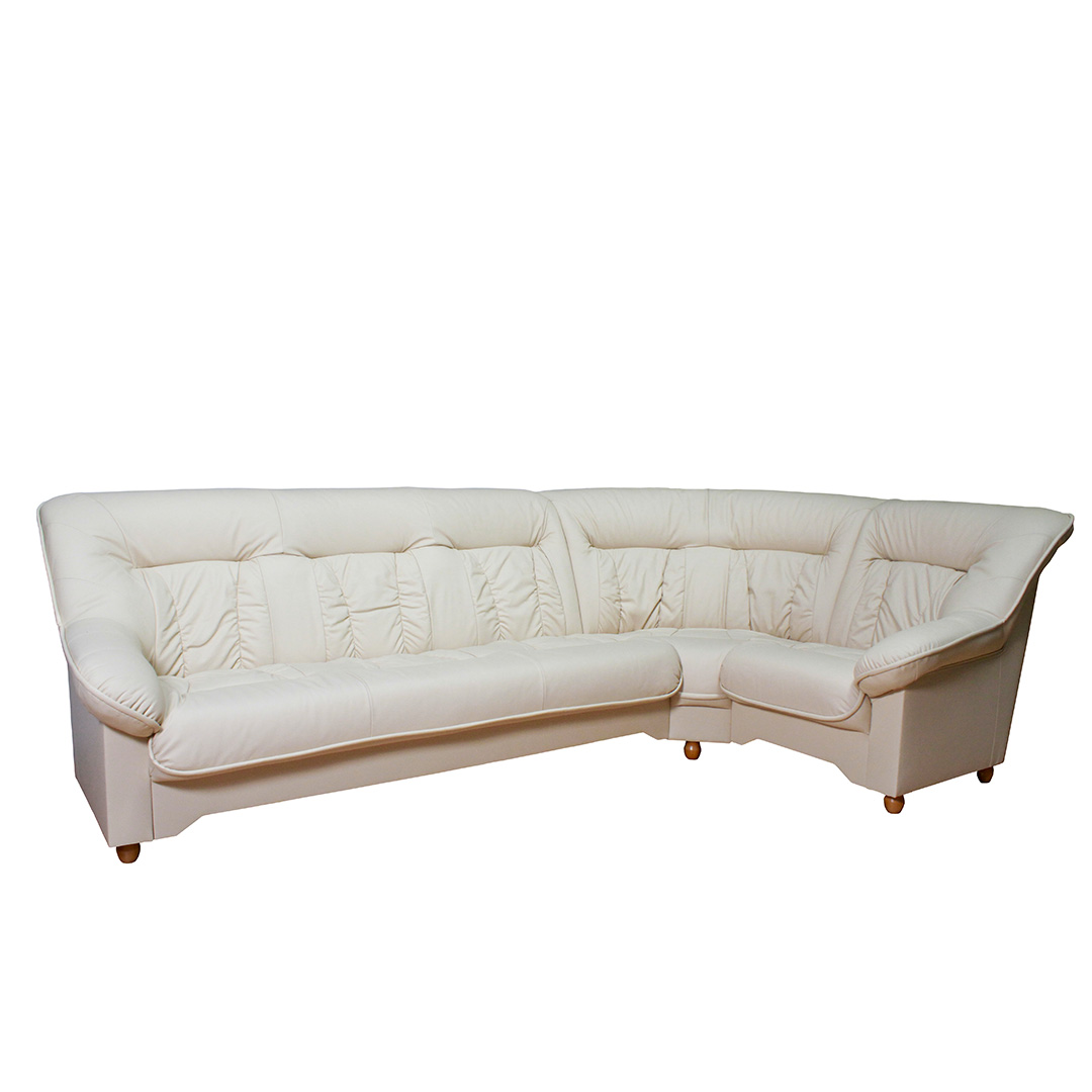 Раскладной кожаный угловой диван PAK1504