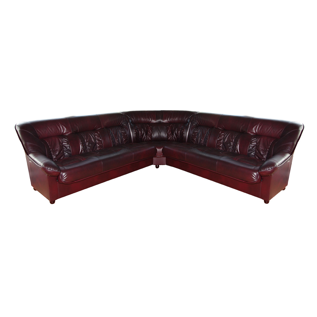 Раскладной кожаный угловой диван PAK1508