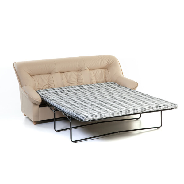 Izvelkams ādas dīvāns PAK1304 - Mīkstās mēbeles