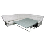 Раскладной кожаный угловой диван PAK1504 - Кожаные диваны и кресла