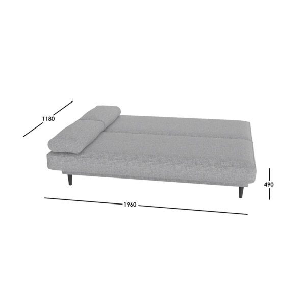 Dīvāns gulta Iten - Malmo 90 - Mīkstās mēbeles