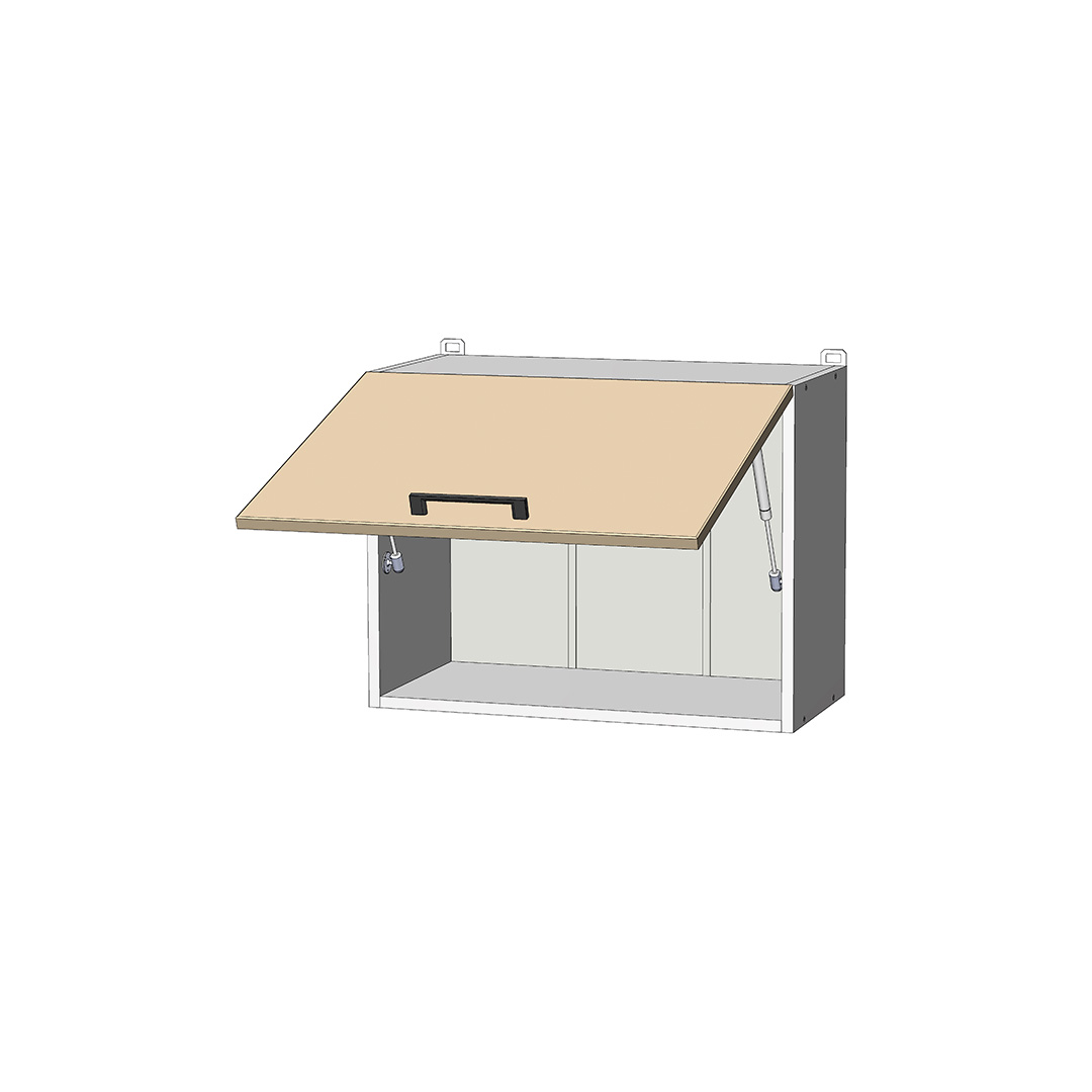 Верхний кухонный шкаф с фасадом B-60/46 Modest