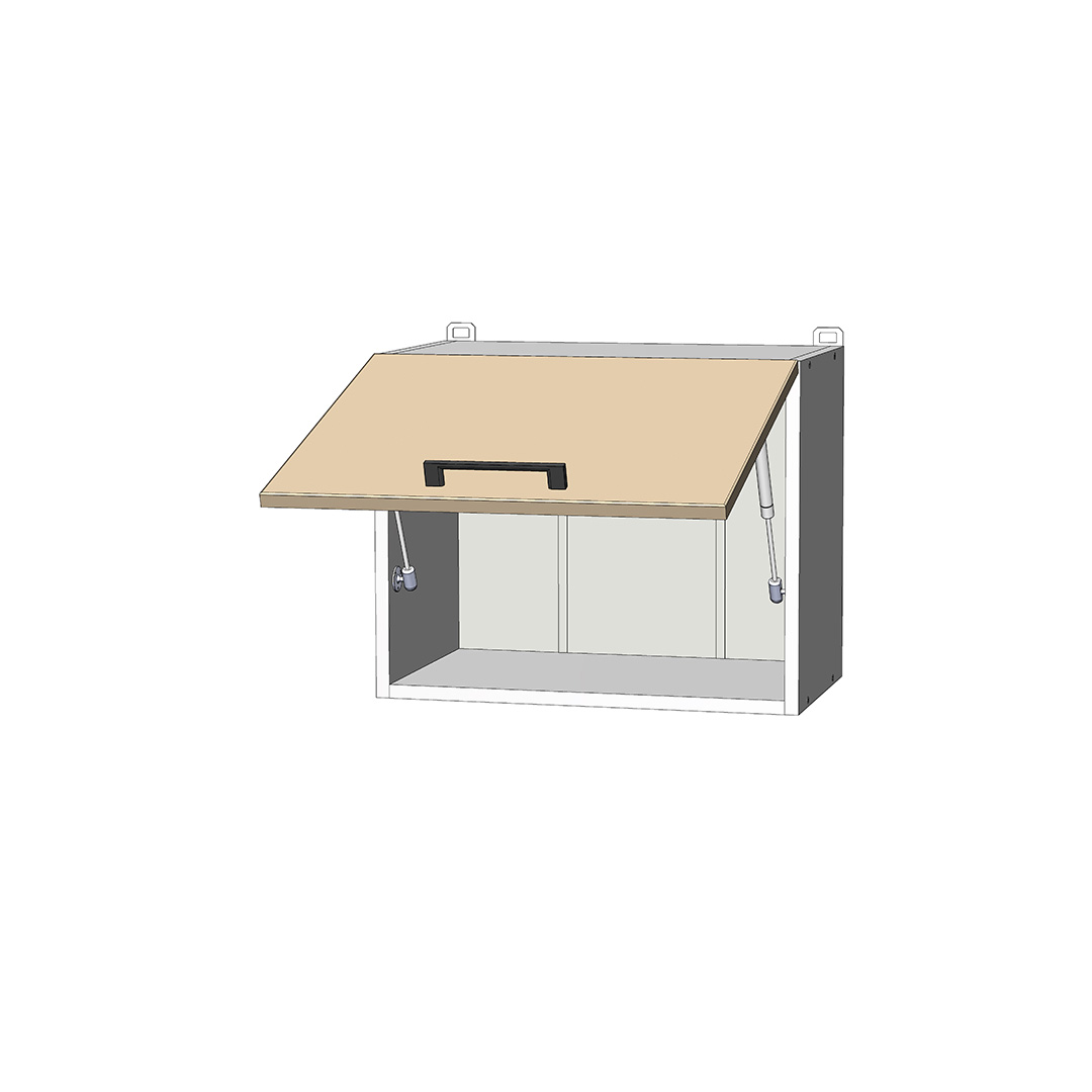 Верхний кухонный шкаф с фасадом BB-50/40 Modest