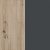 Artisan oak / Anthracite