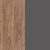 Tobacco craft oak / Graphite grey