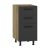 Craft oak / anthracite