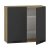 Craft oak / anthracite