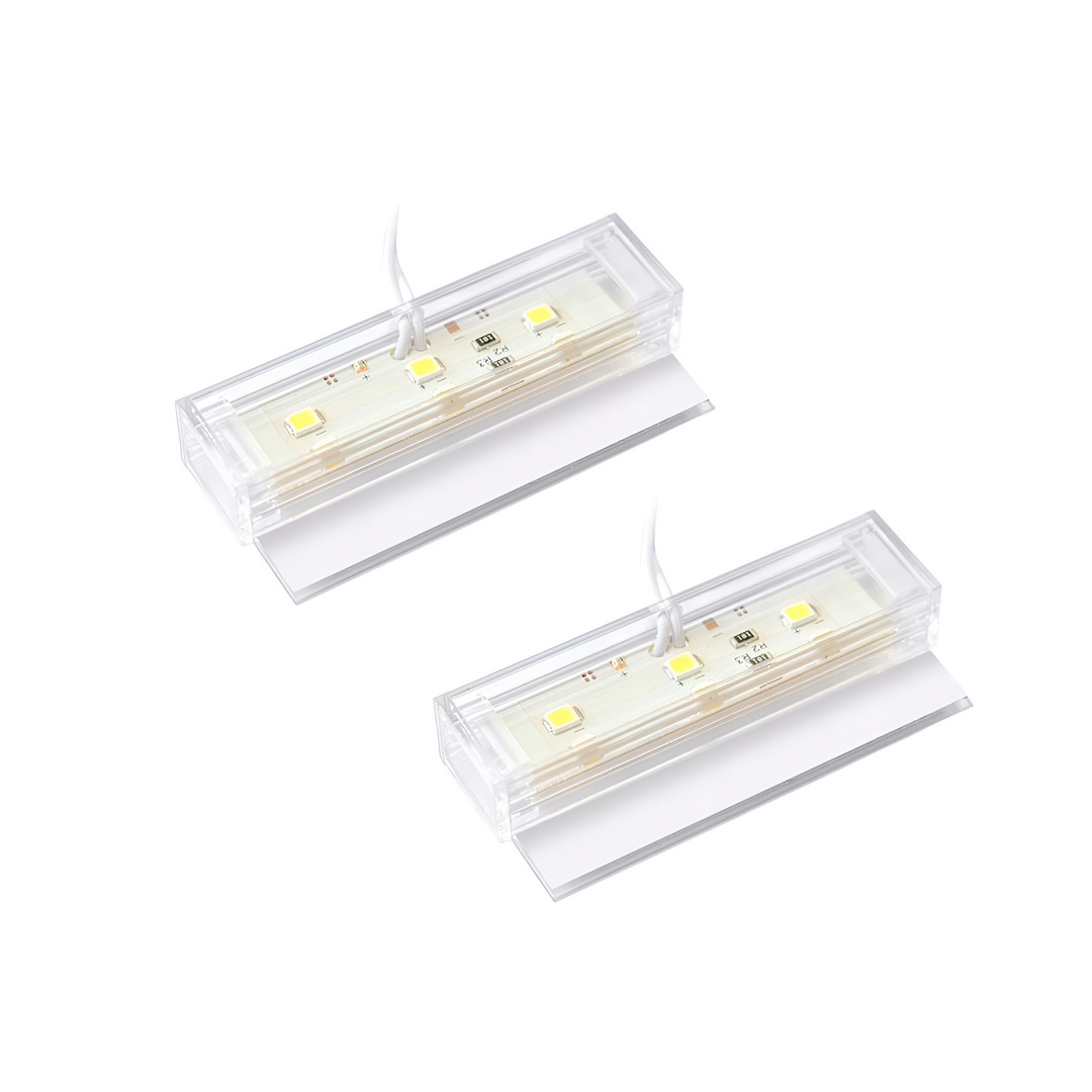 Apgaismojums 2xLed 3D -silti balta